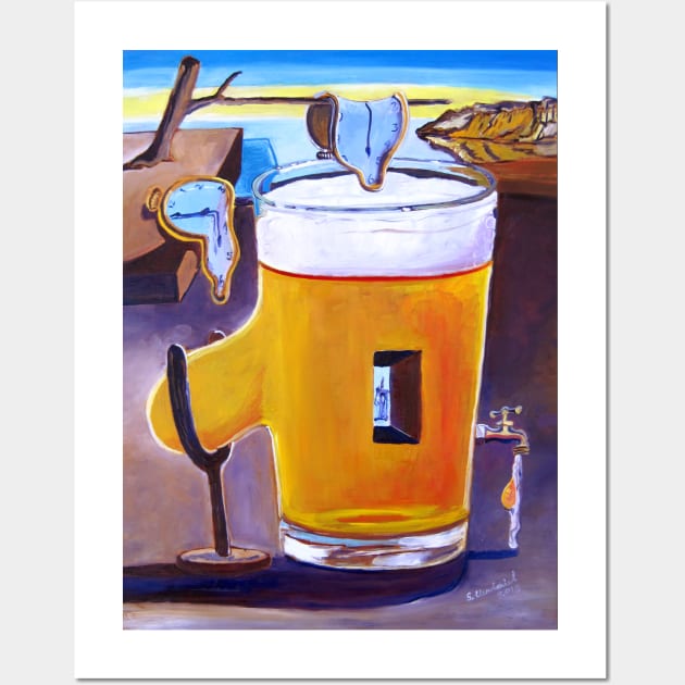 The Supernatural Pint of Everlasting Effervescence Wall Art by realartisbetter